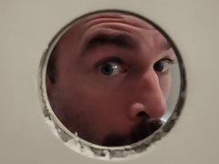 フェラチオ, 茶髪の, 女 人男 人, のぞき穴, ハードコア, ティーン, 三人, トイレ