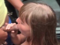 Anal, Tetas grandes, Mamada, Novio, Corridas faciales, Novia, Público, Chupando