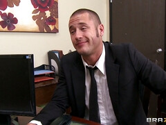 Danny imagining Blake Rose without clothes at work