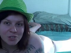 素人, デカパイ, 巨乳な, ヨーロピアン, 女, 一人, タトゥー, ティーン