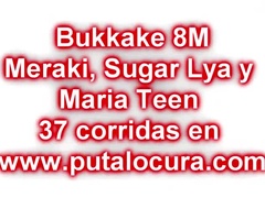 Rubia, Mamada, Bukkake, Tetas naturales, Español, Tragarse, Adolescente, Tetas