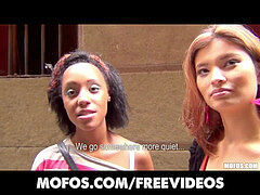 Asiático, Negro, Europeo, Realidad, Trio