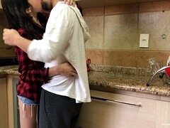 Amateur, Mamada, Pareja, Sexo duro, Casero, Coño, Flaco, Tetas