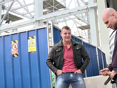 Enthousiasteling, Anaal, Homo, Handbeurt, Hardcore, Spier, Buiten, Zuigen