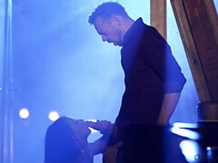 Cul, Sucer une bite, Couple, Faciale, Seins naturels, Chatte, Tatouage, Nénés