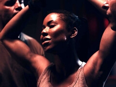 お尻, デカ尻, デカチン, チン, 黒人, なめる, ポルノスター, オマンコ