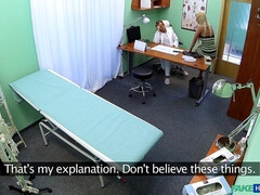 Sexy Suspicious Doctors Wife Has Hot Sex With Him In His Office 1