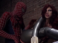 Grosser schwanz, Blasen, Spermaladung, Aufs gesicht abspritzen, Rotschopf