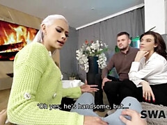 Grosser schwanz, Bisexuell, Bus, Gehörnter ehemann, Schwanz, Latina, Pov, Frauentausch