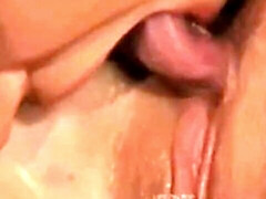 Gros seins, Blonde, Gode, Doigter, Lesbienne, Léchez, Chatte, Jouets