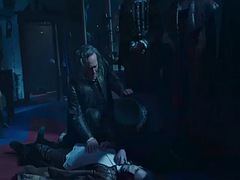 Halsey naked from the front, butt and topless