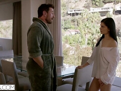 黒人, フェラチオ, 気狂い, チン, なめる, オマンコ, 馬乗り, フェラする