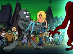 Grote kont, Grote mammen, Blond, Lesbisch, Openbaar, Ruw, Tiener, Uniformpje