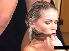 Consolador, Hd, Lesbiana, Lamidas, Masturbación, Coño, Solo, Tetas