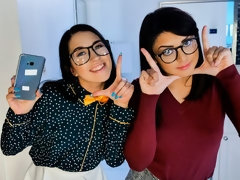 お尻, カワイイ, グループ, 手コキする, なめる, オマンコ, 剃毛, ティーン