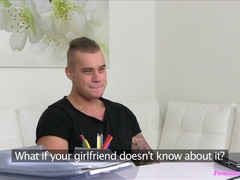 Enthousiasteling, Kont, Pijpbeurt, Hondjeshouding, Vrouw, Handbeurt, Kantoor