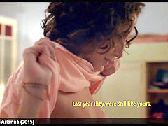 Ondina Quadri & Valentina Carnelutti nude and stroking