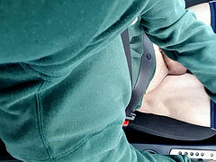 Sperma shot, Masturbatie, Openbaar, Alleen