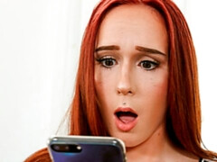 Kont, Pijpbeurt, Hondjeshouding, Handbeurt, Roodharige vrouw, Tatoeage, Tiener, Tieten likken