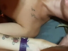 ブロンド, 巨乳な, 指いじり, Hd, 馬乗り, 剃毛, タトゥー, 三人