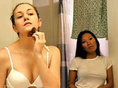 Amateur, Asiático, Entre bastidores, Rubia, Japonés, Flaco, Tatuaje, Juguetes