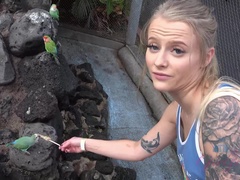 Paris gets to meet some dolphins!