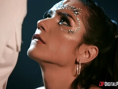 Kont, Grote lul, Grote mammen, Rondborstig, Latijnse vrouw, Masturbatie, Buiten, Tieten likken