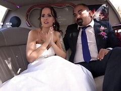 Gros seins, Mariée, Plantureuse, Voiture, Européenne, Hd, Pov, Épouse