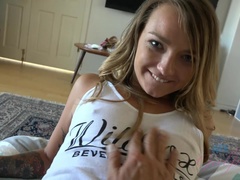 Mamada, Masturbacion con pies, Novia, Pajear, Pov, Coño, Fumando, Tetas