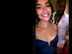 Grosse bite, Sucer une bite, Brunette brune, Éjaculation interne, Double pénétration, Noir ébène, Léchez, Plan cul à trois