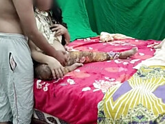 Hot Indian Pregnant Wife Fucks Step Brother - Desi Homemade Sex