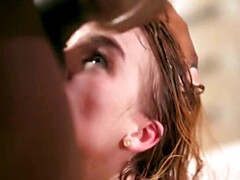 デカ尻, デカチン, ブロンド, イく瞬間, イマラチオ, 顔射, 手コキする, 異人種間