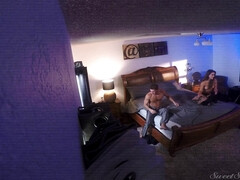 Schlafzimmer, Betrug, Würgen, Hotel, Küssen, Natürlichen titten, Muschi, Spanner