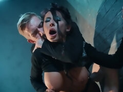 Поза 69, Язык в попке, Большие сиськи, Секс без цензуры, Милф, Бритые, Короткая стрижка, Тату