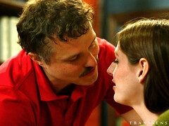 舐める尻, 茶髪の, 彼女, ヒール, キス, 自然山雀, シーメール, 長身