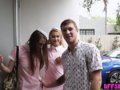 Culo, Rubia, Mamada, Tetona, Cuadrupleta, Hd, Adolescente, Uniforme