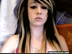 18 años, Rubia, Adolescente, Tetas, Camara web