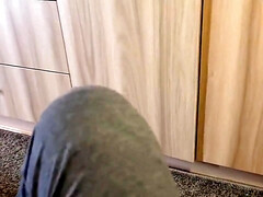 Schönheit, Fesselspiele, Süss, Schwanz, Würgen, Hd, Lingerie, Natürlich