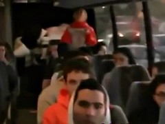 teen on bus