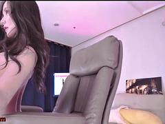 Leie, Tussi, Schönheit, Grosse titten, Koreanisch, Lingerie, Masturbation, Solo