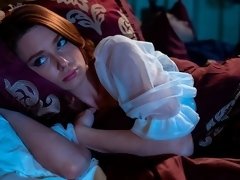 Fétiche, Lesbienne, Léchez, Masturbation, Chatte, Rousse roux, Dénudage, Adolescente