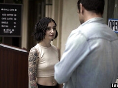 Anal, Queue, Petite femme, Actrice du porno, Chatte, Rugueux, Rasée, Nénés