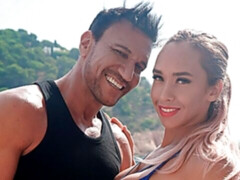 Kont, Strand, Grote mammen, Pijpbeurt, Handbeurt, Likken, Buiten, Kut duiken