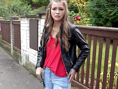 Grote mammen, Blond, Dichtbij, Tsjechisch, Lul, Europees, Hd, Tiener