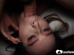 美女, フェラチオ, 茶髪の, 指いじり, 自家製, オマンコ, おもらし, オッパイの