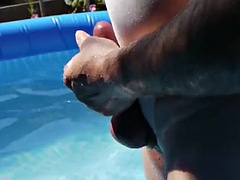 Badpak, Homo, Handbeurt, Hardcore, Masseren, Masturbatie, Buiten, Speelgoed