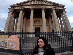 Анальный секс, Большой член, Брюнетки, Двойное проникновение, Итальянки, Душ, Чулки, Втроем