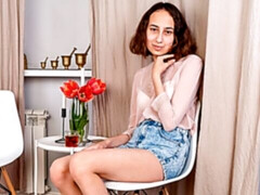 Большие сиськи, Брюнетки, Пальцем, Мастурбация, Короткая стрижка, Тощие, Стриптизерша, Молоденькие