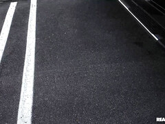 Nana, Gros seins, Garce, Plantureuse, Voiture, Noir ébène, Hd, Nénés