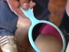 Amateur, Asiático, Uniforme, Voyeur